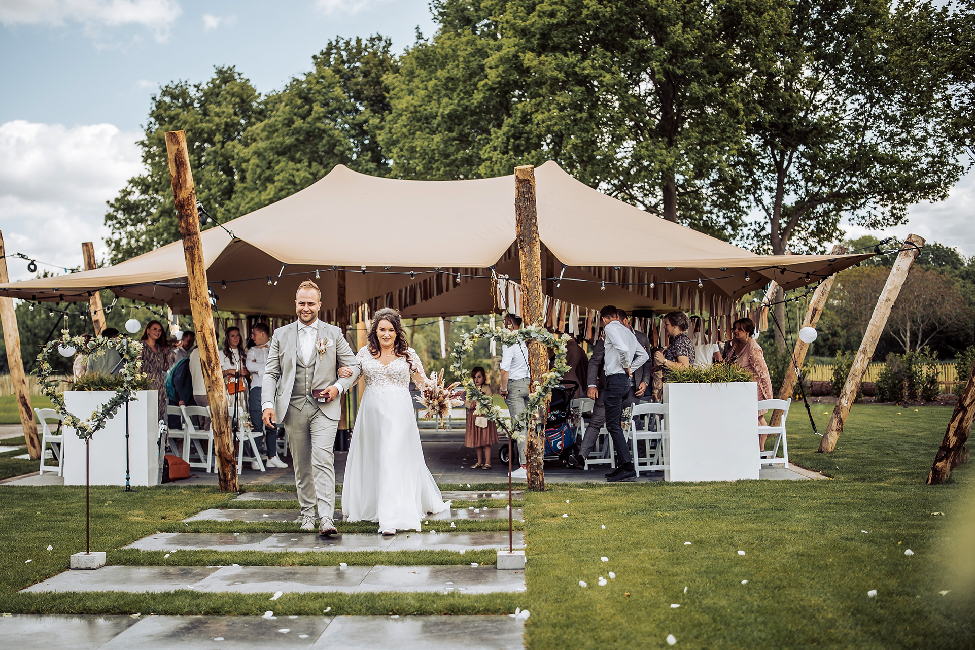 Singapore Strings, Stretch Tents, Kefalonia