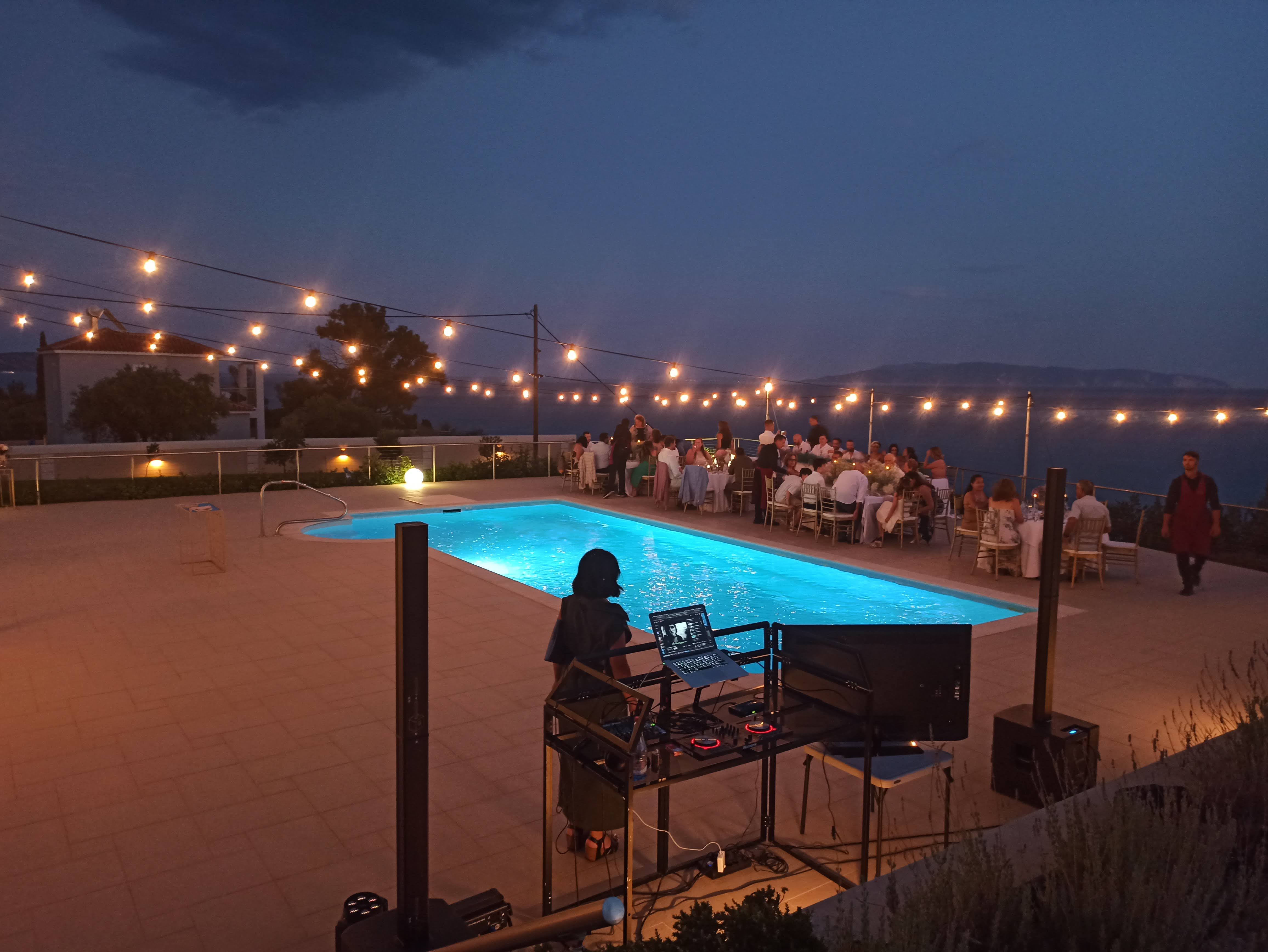 Singapore Strings, Festoon Lights, Kefalonia