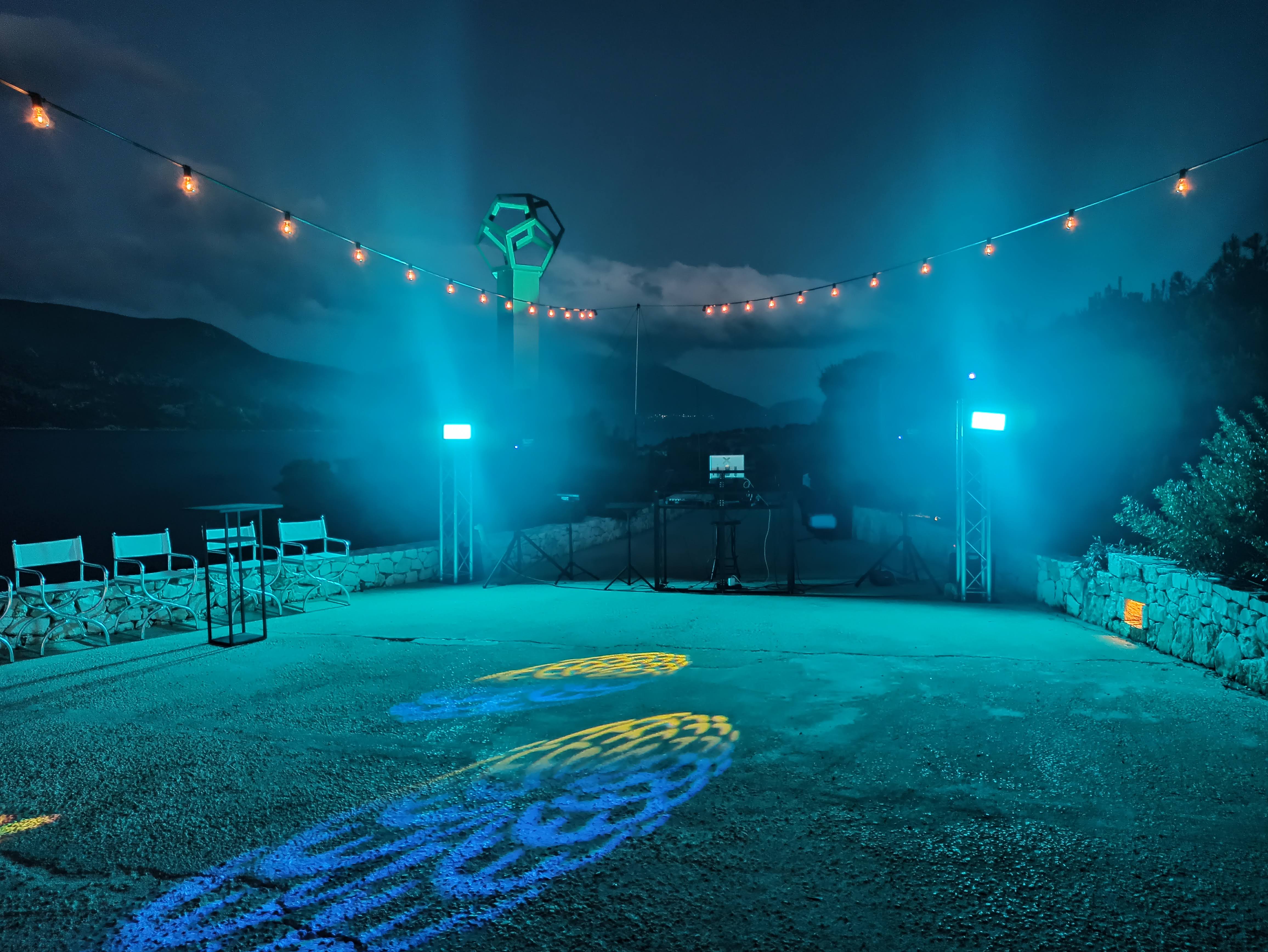 Singapore Strings, Festoon Lights, Kefalonia